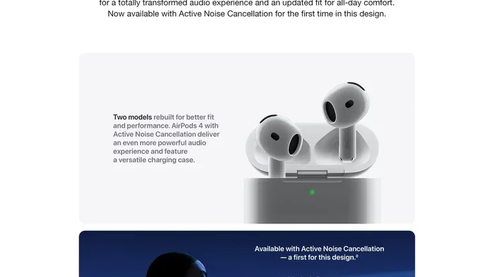 Does Airpods Gen 4 Have Noise Cancellation