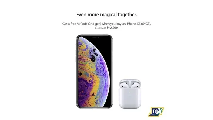 Does the Iphone Xs Max Come with Airpods